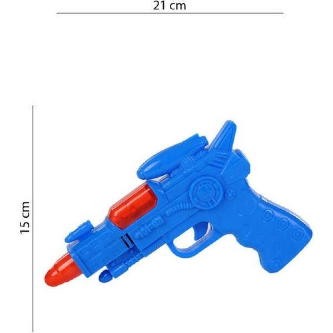 Prestij Eğlenceli Pilli Lazerli Oyuncak Tabanca - karisik renk