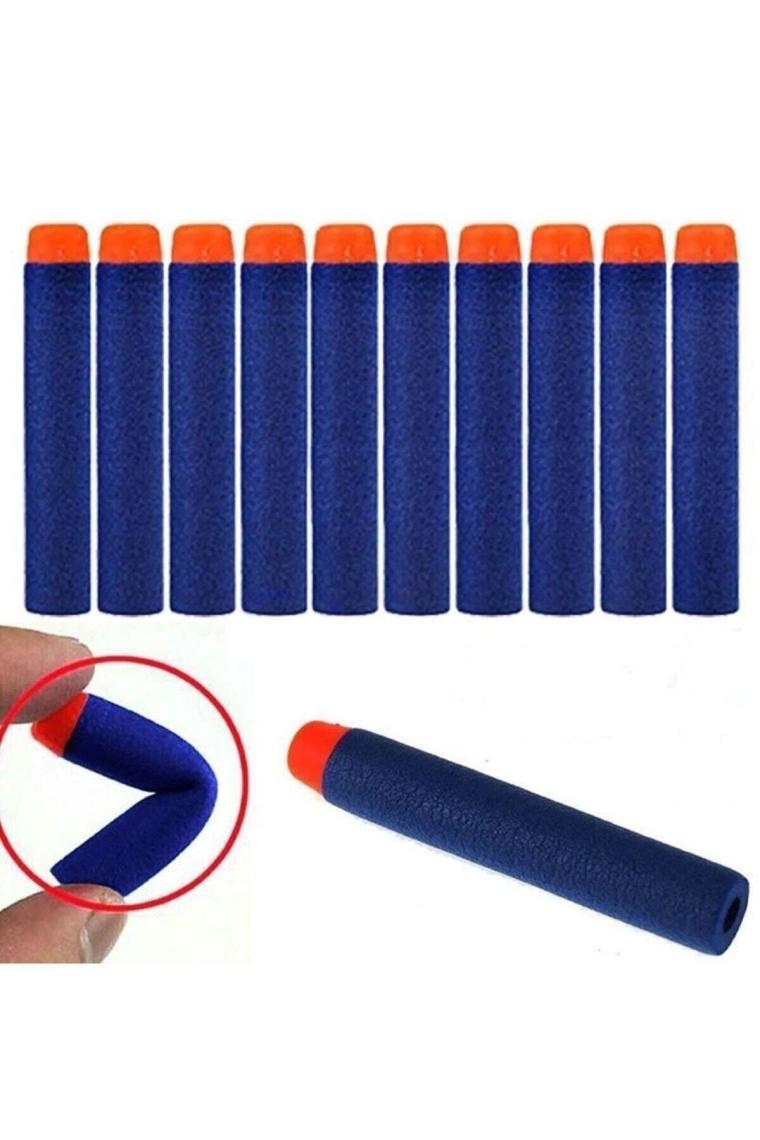 HYD 20'li Özel Şeffaf Kutusunda Nerf Uyumlu Yumuşak Yedek Mermi