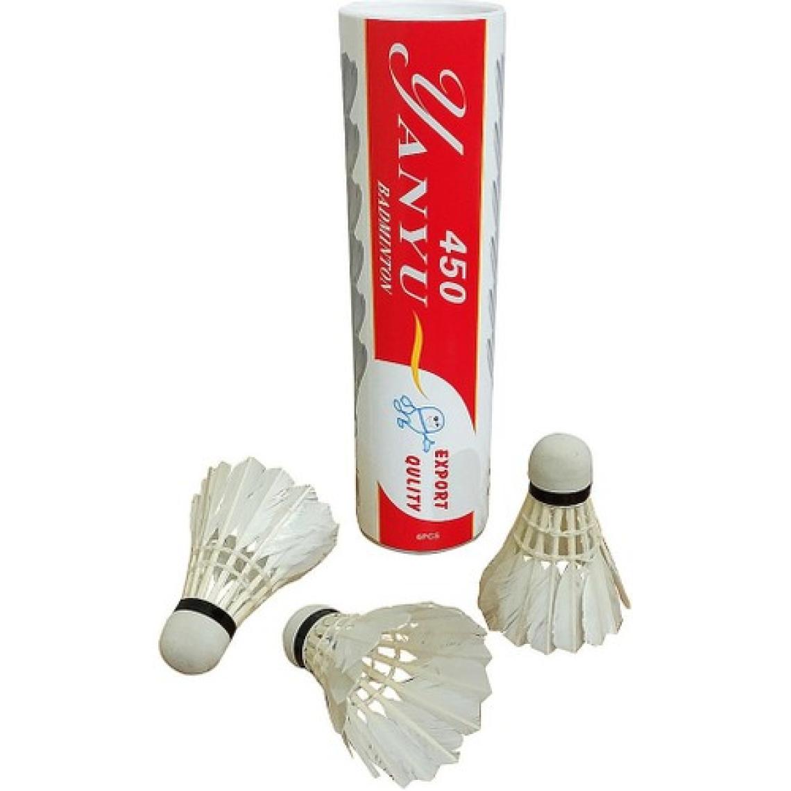 Avessa Yanyu BAD-450 Profesyonel Kaz Tüyü Badminton Topu 6 Adet Kutulu