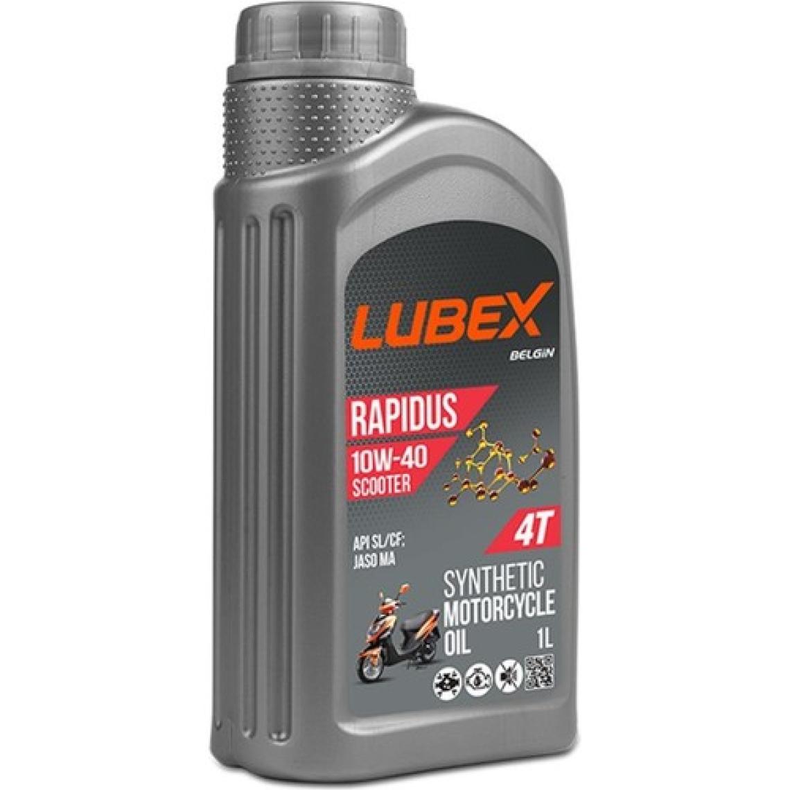 Lubex Rapidus Scooter 10W40 1 Litre Motosiklet Yağı  ( Üretim Yılı: 2024 )
