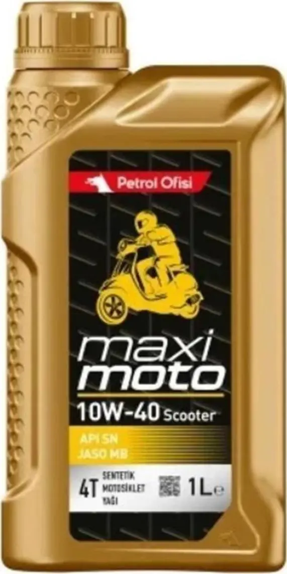 10W X40  Maximoto Petrol Ofisi Tam Sentetik  Yağ  3403,19,90 D.oğ
