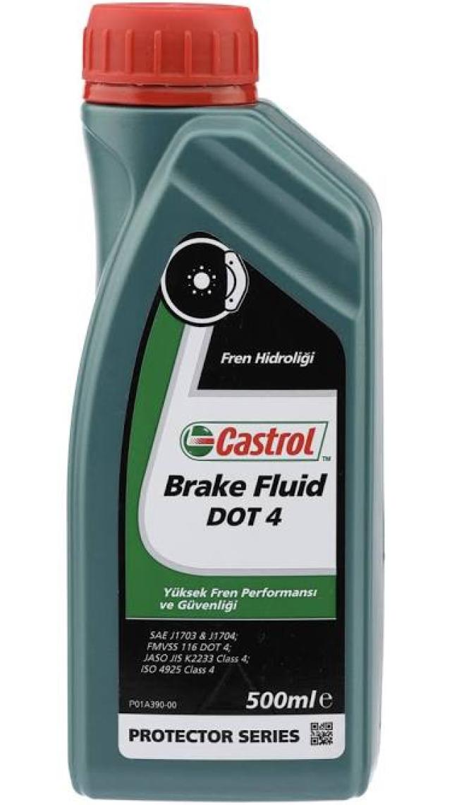 Castrol Brake Fluid Dot 4 - 500ML - Fren Sıvısı