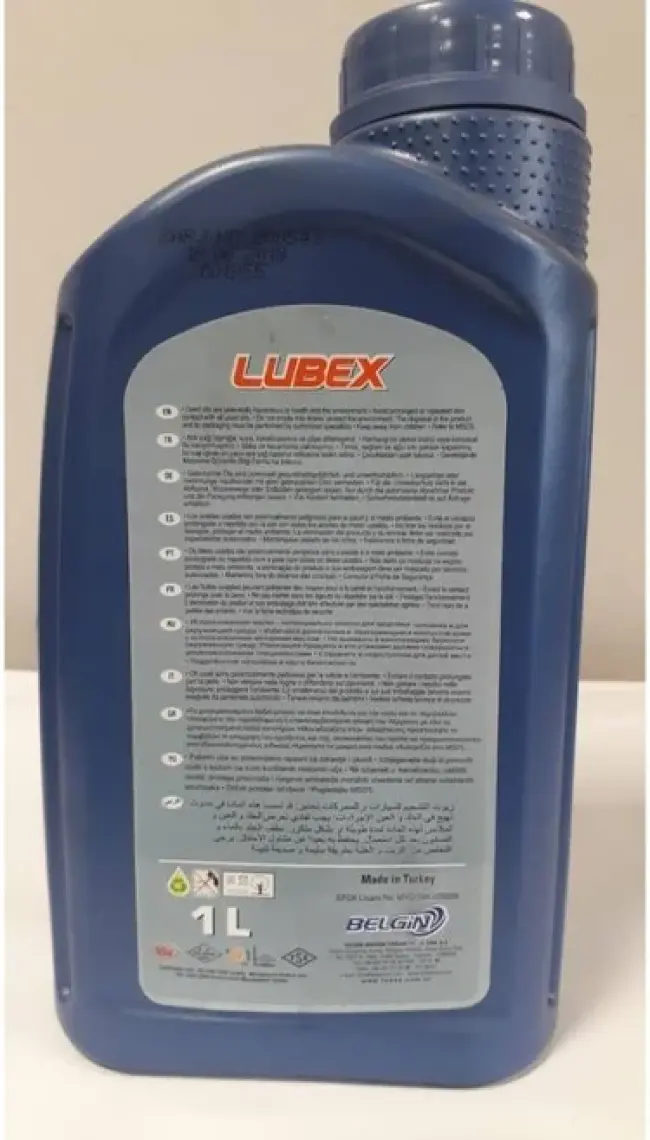 Lubex Rapidus S 10W/40 1 Lt - 4 Zamanlı Motosiklet Yağı