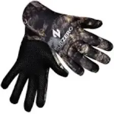 Subzero Freedom 3mm 3D Rock Kamuflaj Dalış Eldiveni