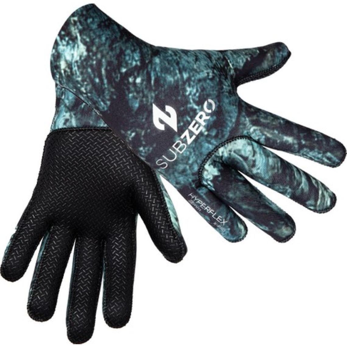 Subzero Freedom 3mm 3D Green Kamuflaj Dalış Eldiveni