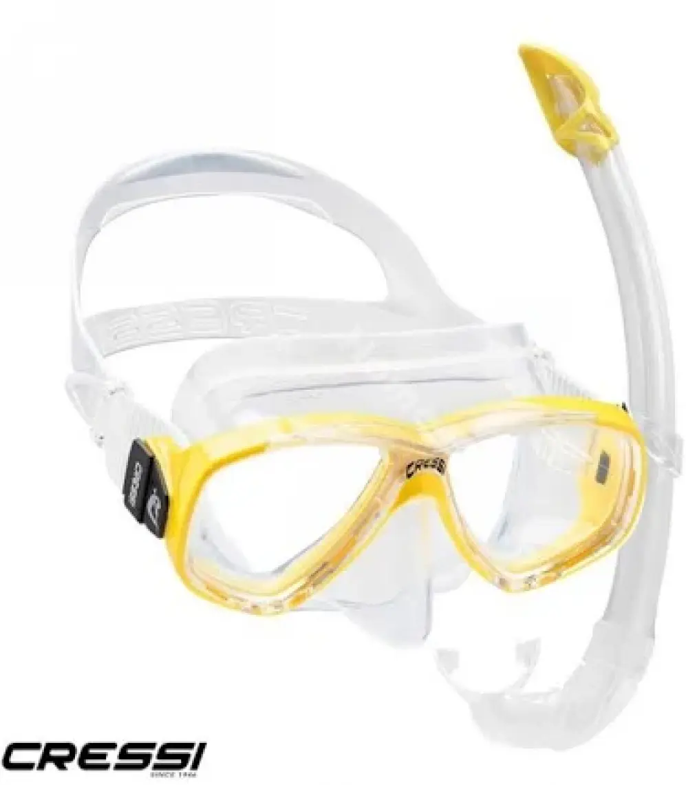 Cressi Perla Mare Asst.Maske Şnorkel Set