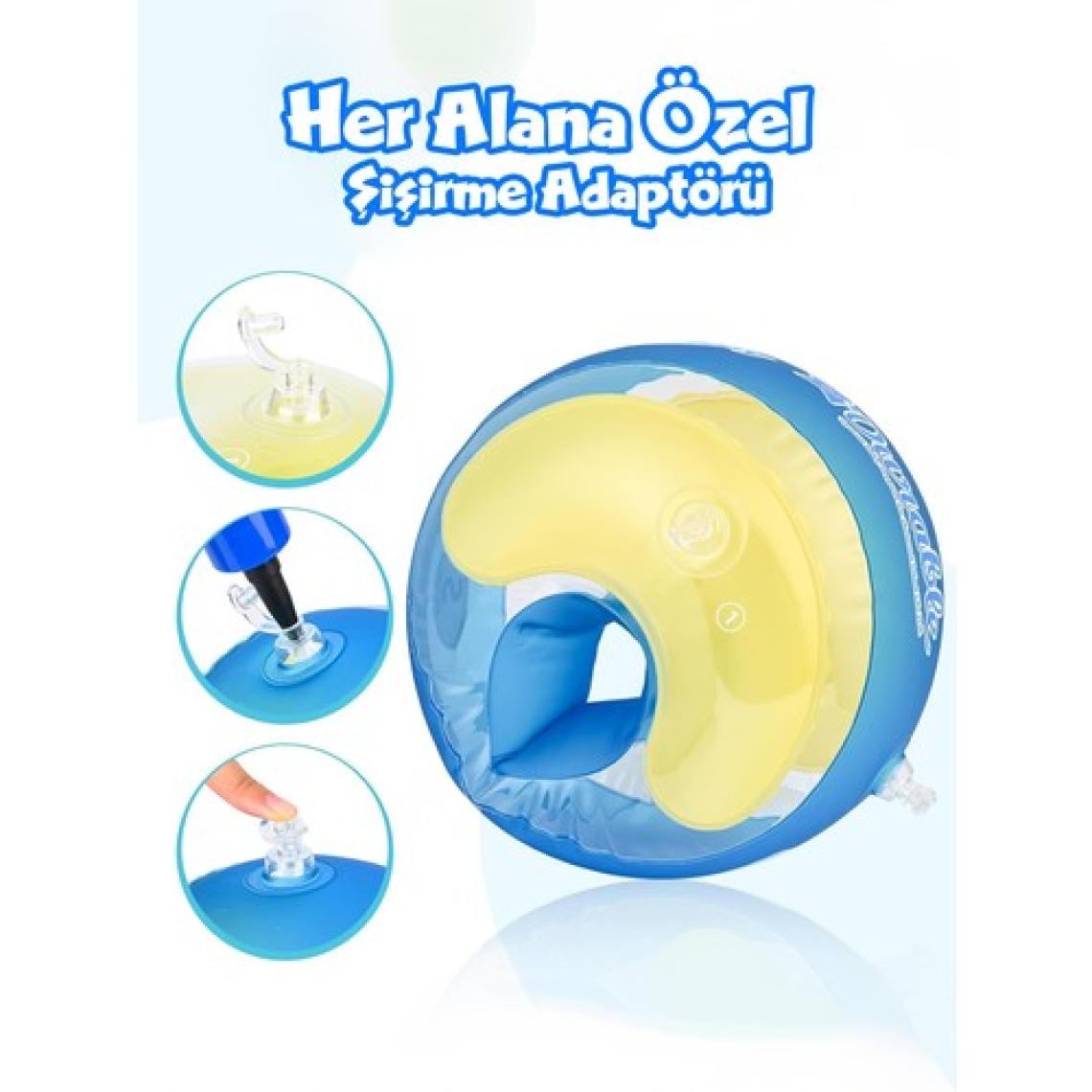 Circle Toys Yüzme Yardımcısı Şişme Deniz Kolluğu 1-4 Yaş 6-18 Kilo