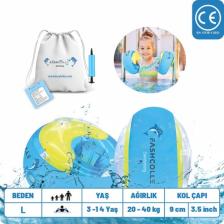 Fashcolle Large Beden Şişme Deniz Kolluğu 4-14 Yaş