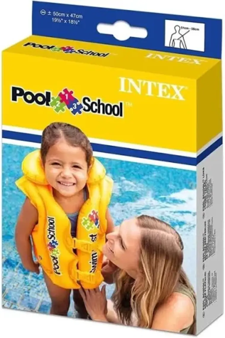 İntex Delux Boyunluklu Büyük Boy Can Yeleği