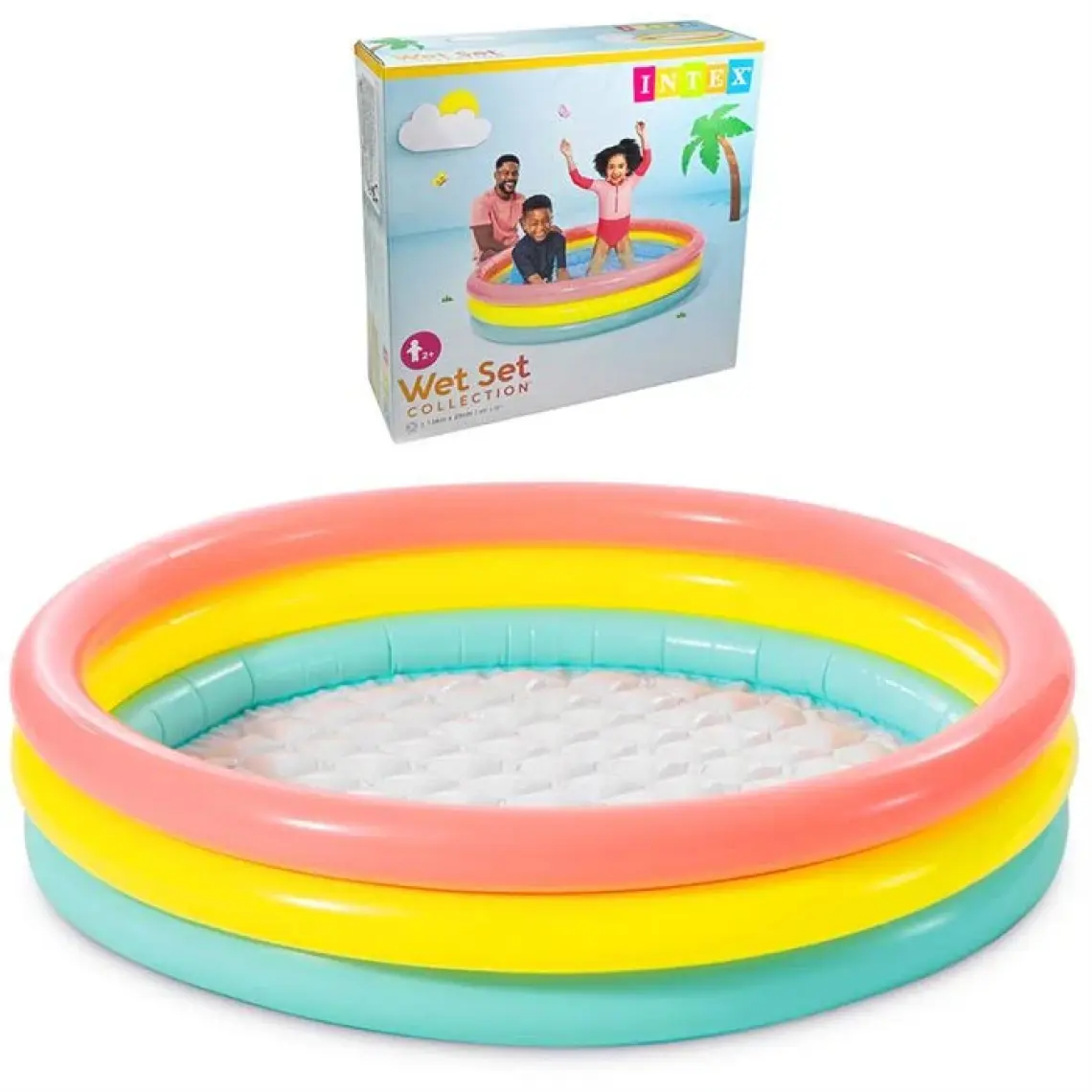 Intex 3 Bogumlu Sunset Havuz 114X25Cm
