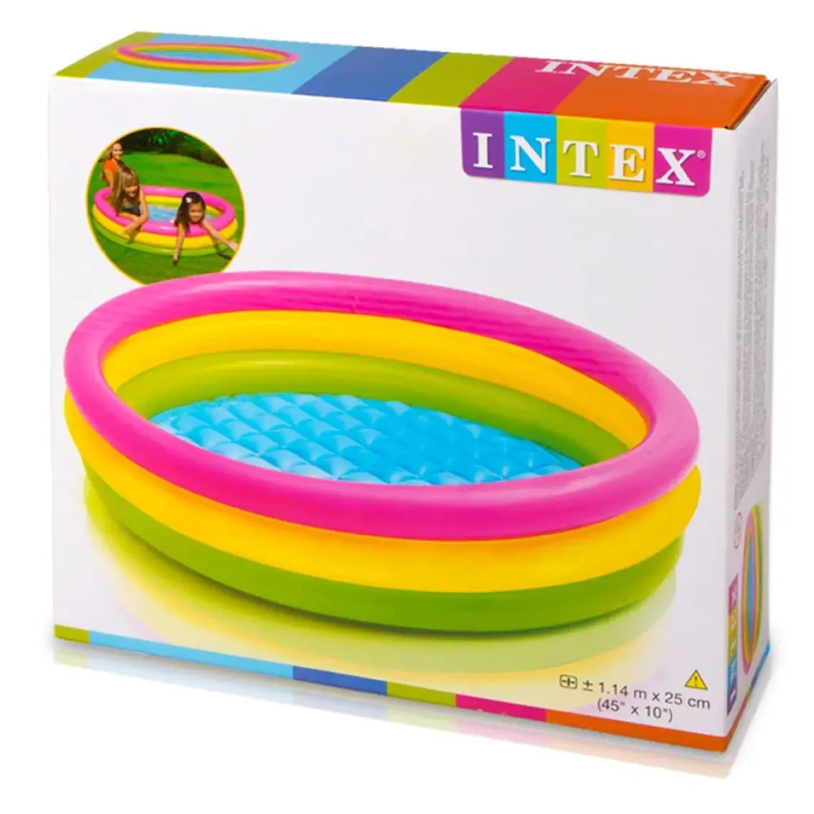 Intex 3 Bogumlu Sunset Havuz 114X25Cm
