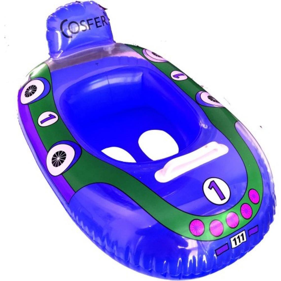 Hsport Konforlu Araba Figürlü Şişme Çocuk Deniz Botu 66X25 cm