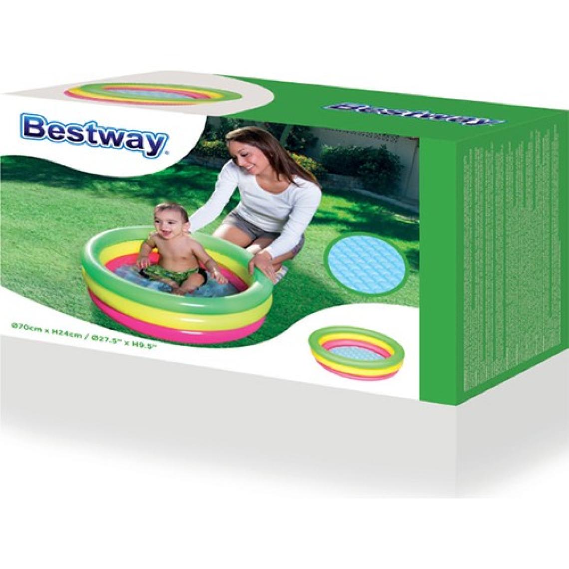 Bestway Şişme Havuz Bebekler Için 70 cm Çapı Şişme Taban BW51128
