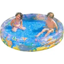 Bestway 3 Halkalı Deniz Yaşamı Desenli Çocuk Havuzu - 51008 ( 102 cm x 25 cm )