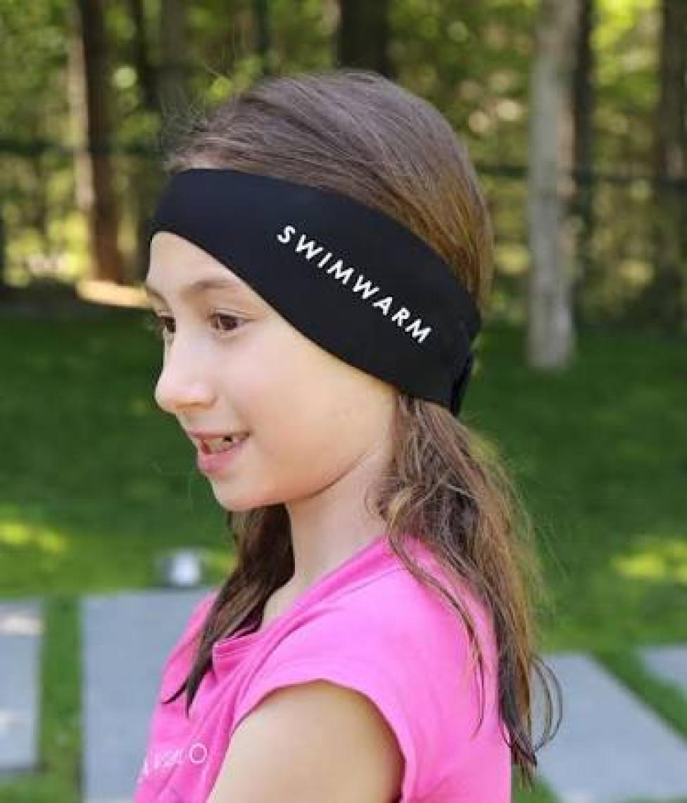 Owli Swimwarm Kulak Koruyucu Siyah Çocuk