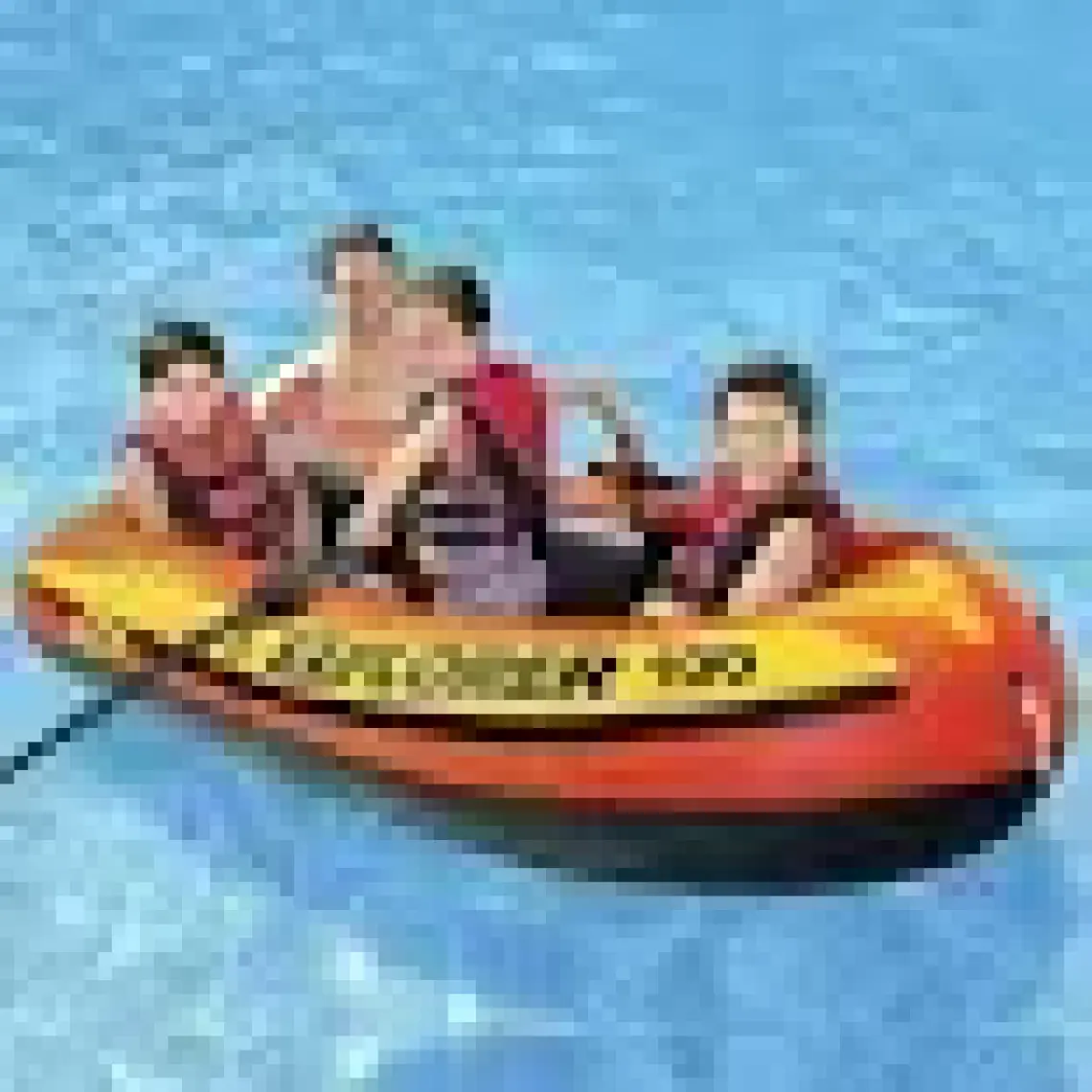 Vardem Oyuncak IB58329 Explorer Şişme Bot 100 55 kg 147X84X36 -Intex