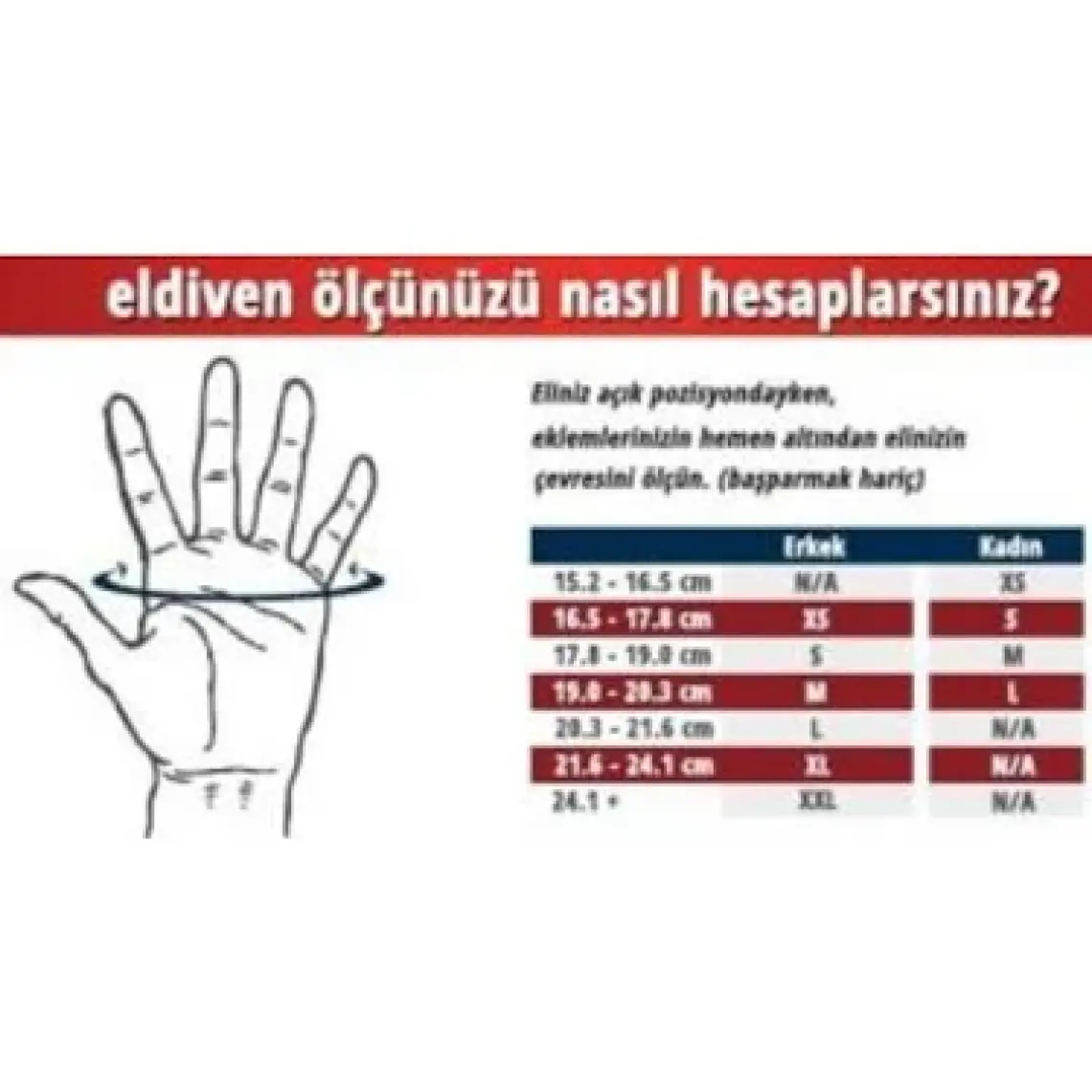 Boks Eldiveni İçliği ( Boksör Bandı ) - Hand 5