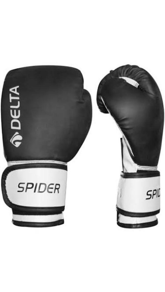 Delta Spider Dura-Strong Siyah Boks Eldiveni