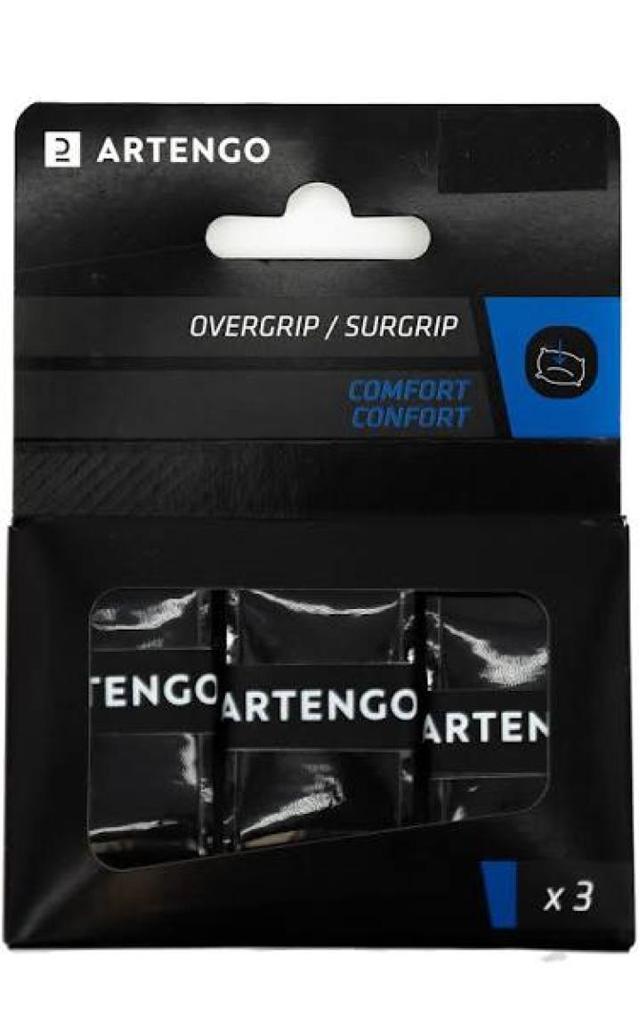 Decathlon ARTENGO Tenis Overgrip - Siyah - 3 Adet - Comfort