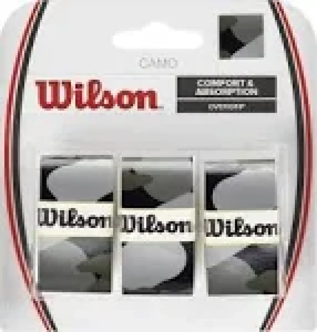Wilson Camo Overgrıp Siyah Unisex Tenis Malzemeleri WRZ470830