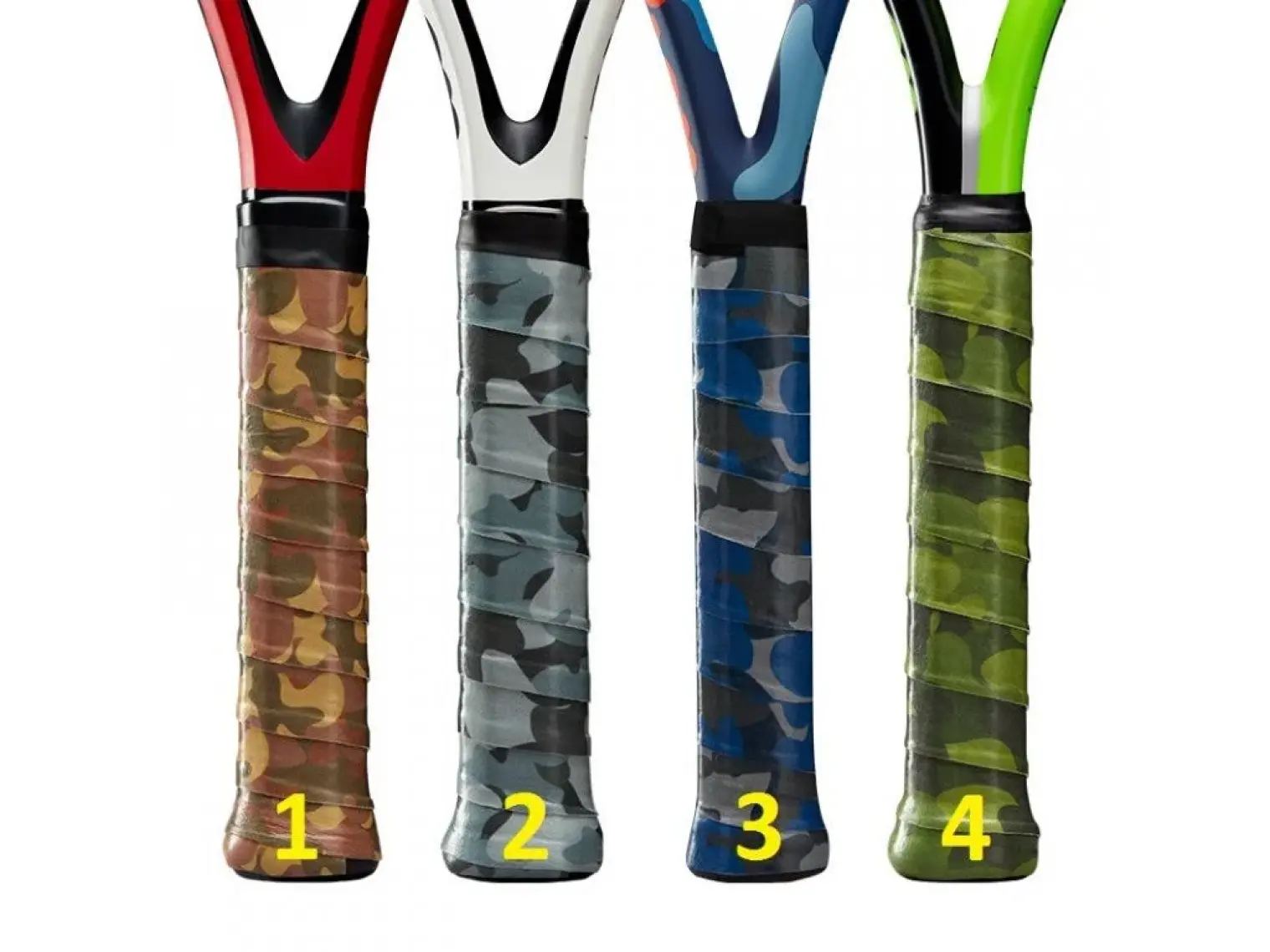 Wilson Camo Overgrıp Siyah Unisex Tenis Malzemeleri WRZ470830