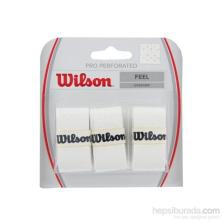 Wilson Pro Overgrip 3'lü Beyaz Perforated ( WRZ4005WH )