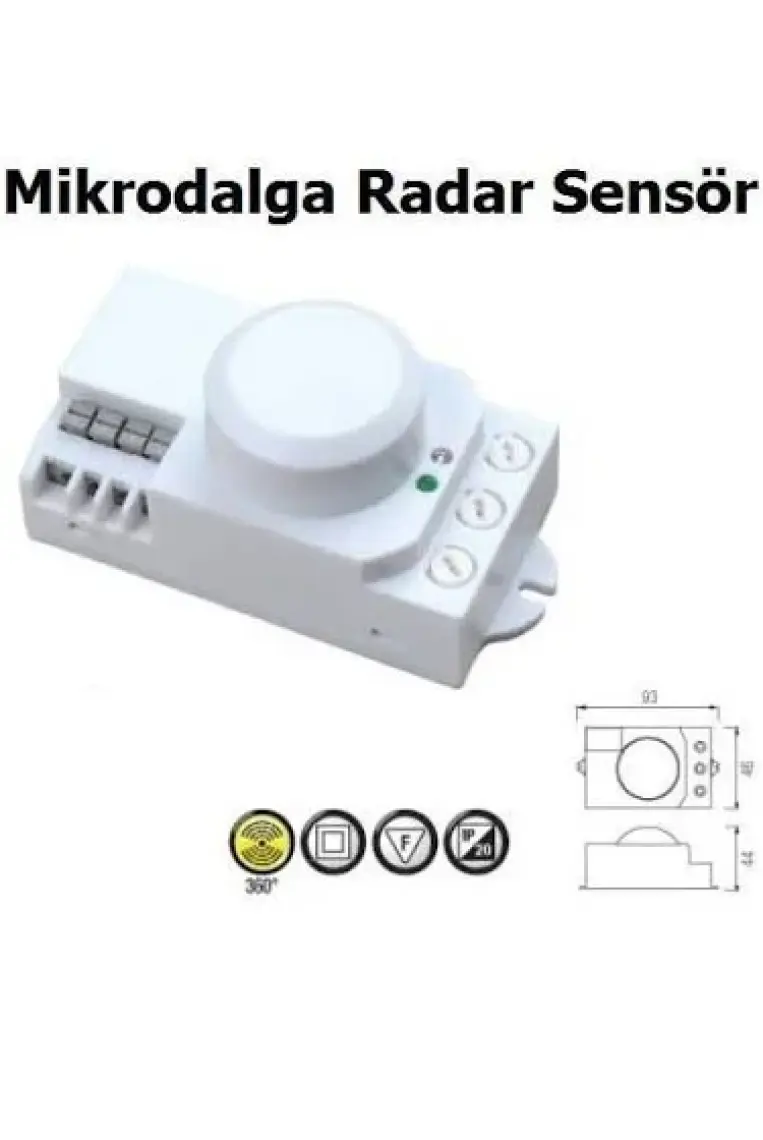 LAMPTIME Radar Hareket Sensörü Rf   510004
