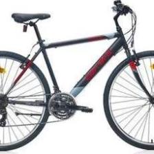 Carraro Active 280 28 Jant Şehir & Tur Bisikleti (Mat Siyah Koyu Gri Kırmızı) 52 Kadro