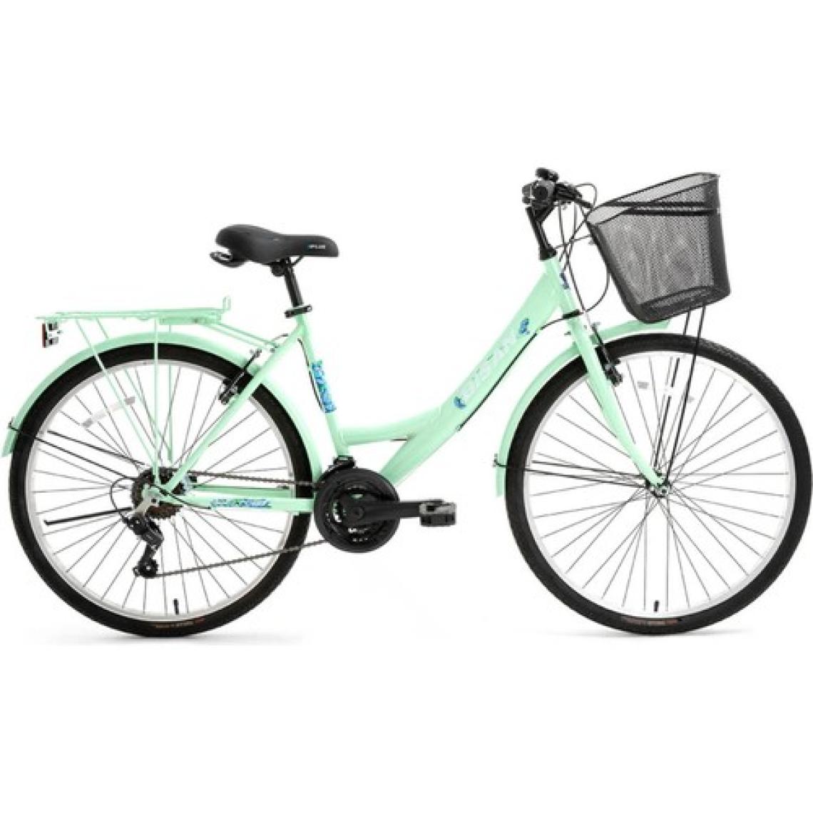 Bisan Lotus-24 Kadro: 34CM 21 Vites 26''  - Bisiklet Mint Yeşil -Beyaz