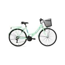 Bisan Lotus-24 Kadro: 34CM 21 Vites 26''  - Bisiklet Mint Yeşil -Beyaz