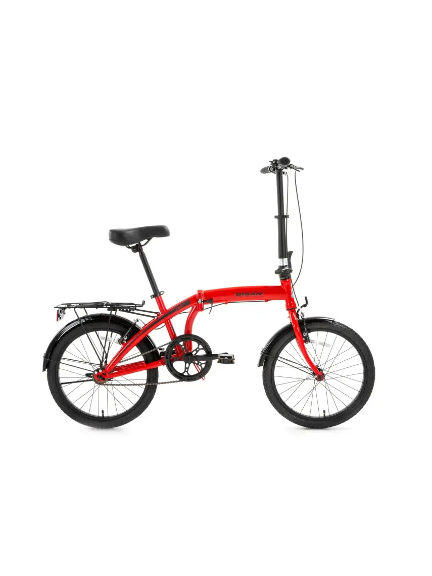 Bisan Twın-S 11 Inç 28 cm 6 Vites 20 Jant  - Kırmızı  Siyah - 1