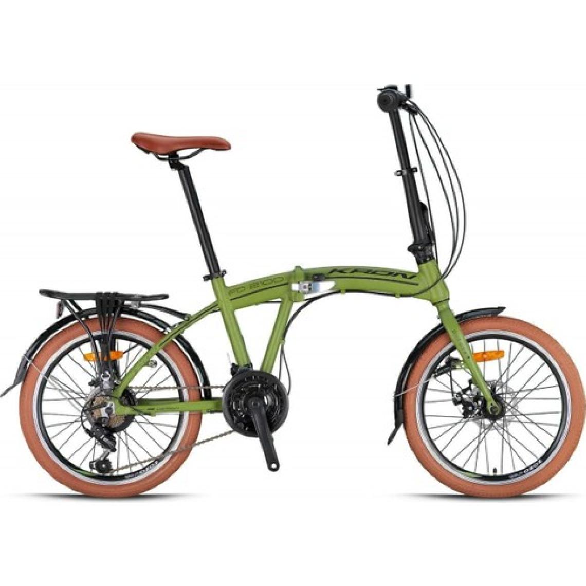 Kron Fd 2100 20 Mtb 21 Vites Mdisc Mat Haki Siyah