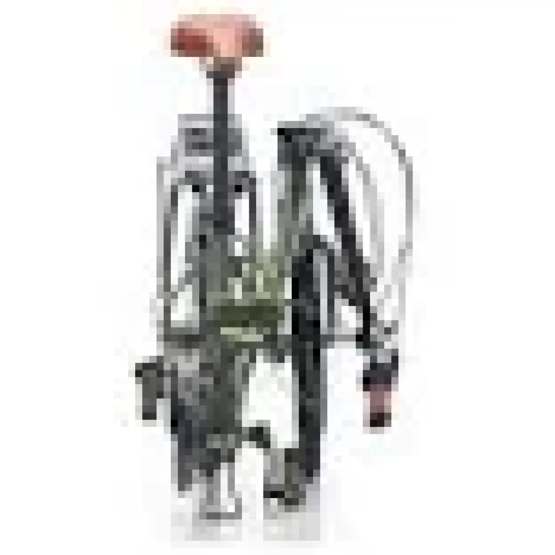 Carraro Flexi 121D 350H 20" 21-V Md Mat Haki-Yeşil-Siyah Katlanır Bisiklet