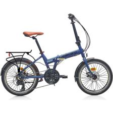 Carraro Flexi 20J 121 D 21V Md Katlanır Bisiklet - Mat Navy