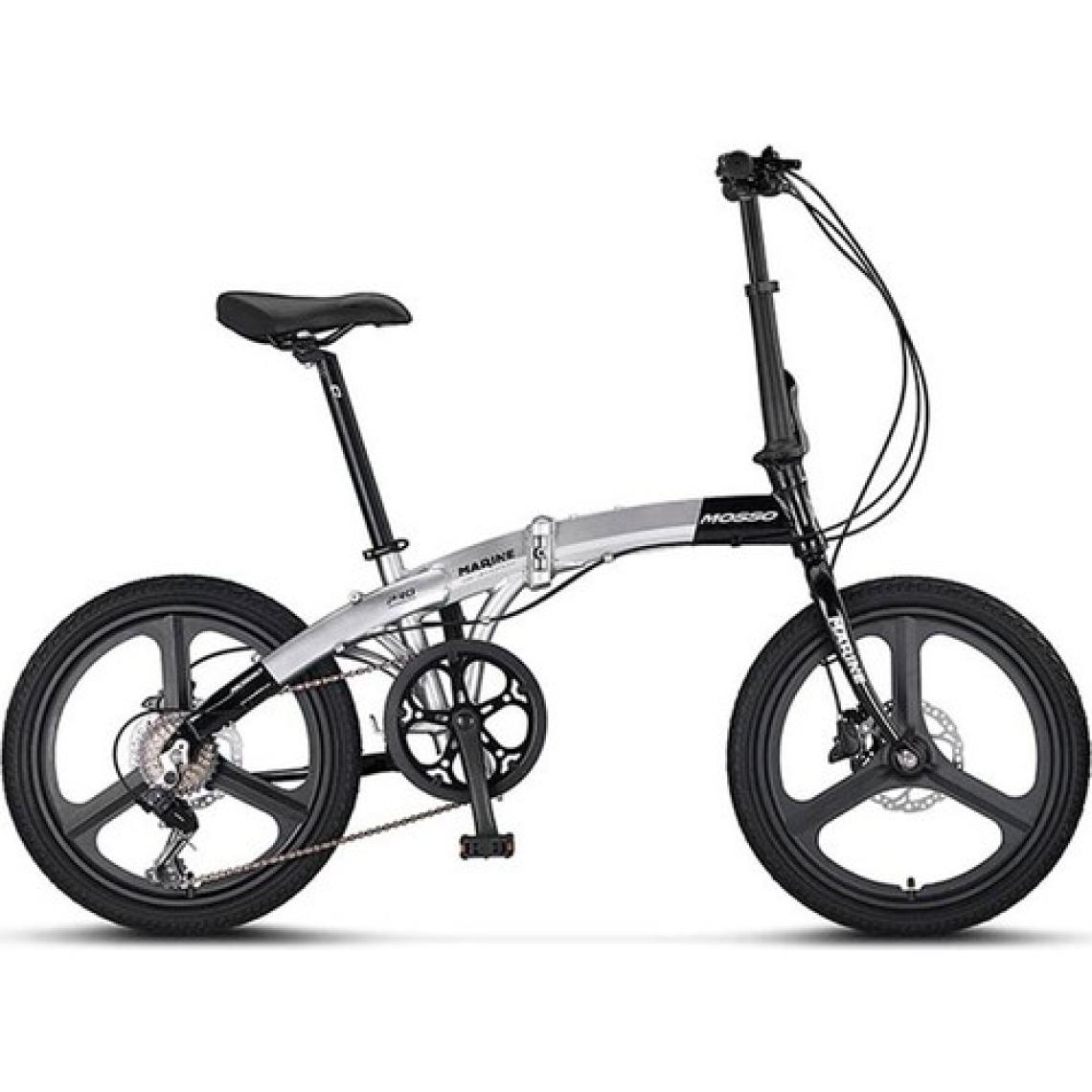 Mosso Marine 2d 20 Jant 7 Vites Katlanır BISIKLET-2021-SILVER Black