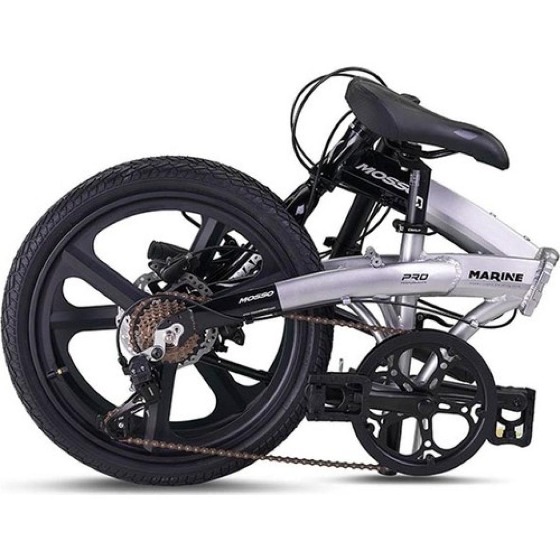Mosso Marine 2d 20 Jant 7 Vites Katlanır BISIKLET-2021-SILVER Black