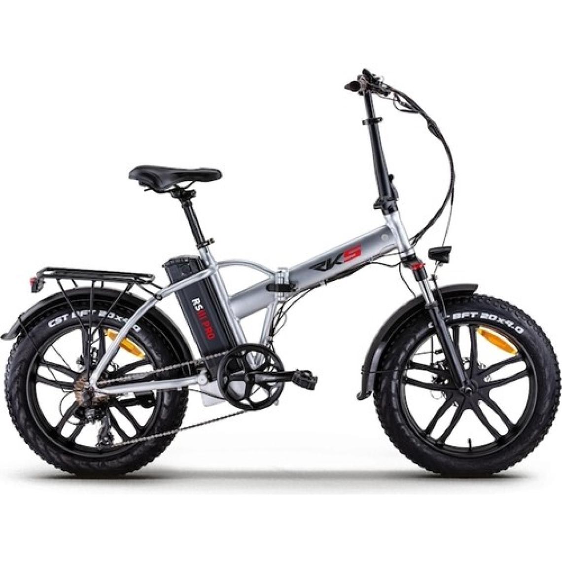 Rks Rsııı Pro x ( Rs3 ) Elektrikli Katlanabilir Bisiklet Silver