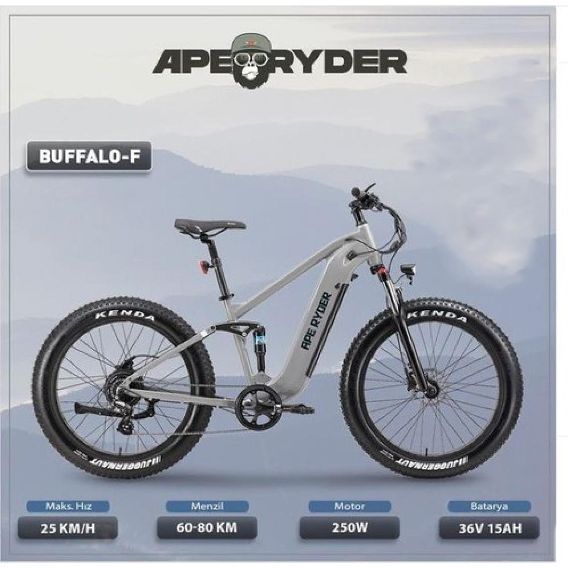 Ape Ryder  Buffalo-F Orta Süspansiyonlu Elektrikli Bisiklet