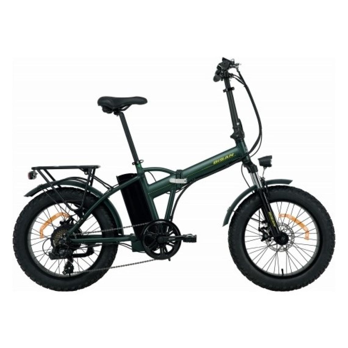 Bisan E-Folding F2 Elektrikli Katlanır Bisiklet (Siyah-Sarı)