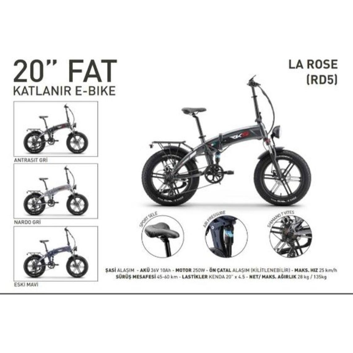 Rks La Rose(Rd5) Elektrikli Bisiklet