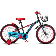 Kron Bobcat - 20'' - Vitessiz - V.b. - Siyah-Mavi/kırmızı