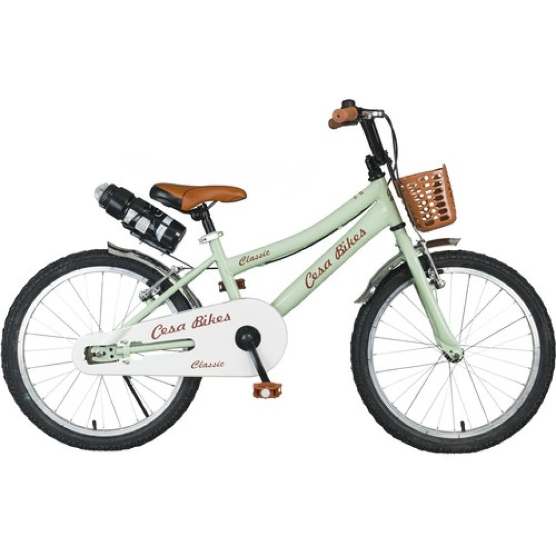 CESA BİSİKLET Cesa Bikes Coffee Collectıon 20 Jant Özel Kabartma Etiket 7-10 Yaş Pastel Yeşil Çocuk Bisikleti