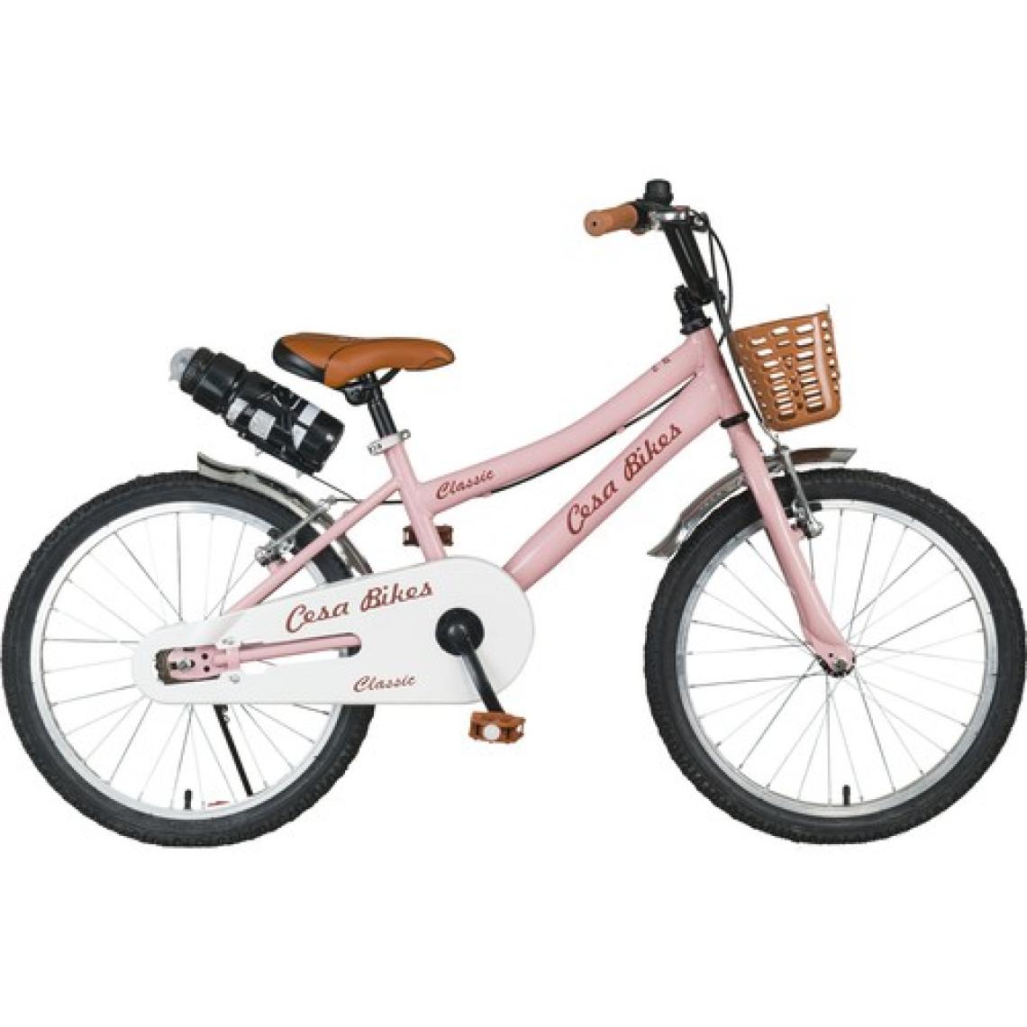 CESA BİSİKLET Cesa Bikes Coffee Collectıon 20 Jant Özel Kabartma Etiket 7-10 Yaş Pastel Pembe Çocuk Bisikleti