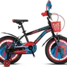 Geroni X-Force - 16" Mtb - 10' - Vitessiz - V.b. Siyah-Kırmızı Mavi
