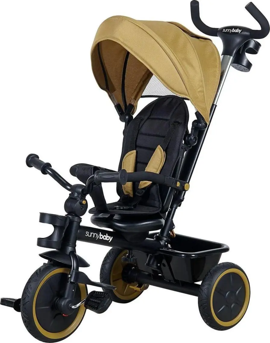 Sunny Baby B63 Safari Üç Tekerli Bisiklet Hardal Sarısı
