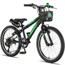 Trendbike Mistral M 20 Jant Vitesli Çocuk Bisikleti 6-9 Yaş  Çocuk Bisikleti Siyah-Neon Yeşil 20.410-S-NY