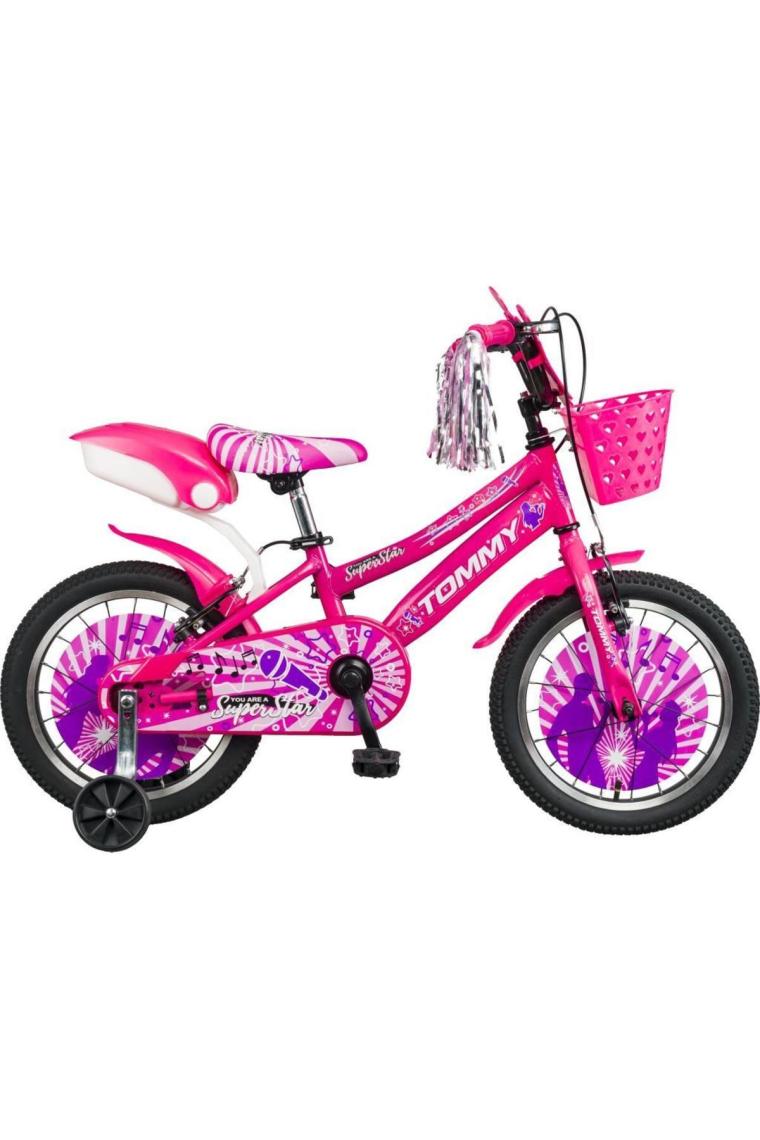 Tommybike 16 Jant Bisilet Lüx Aksesuarlı Cocuk Bisikleti 5-8 Yaş