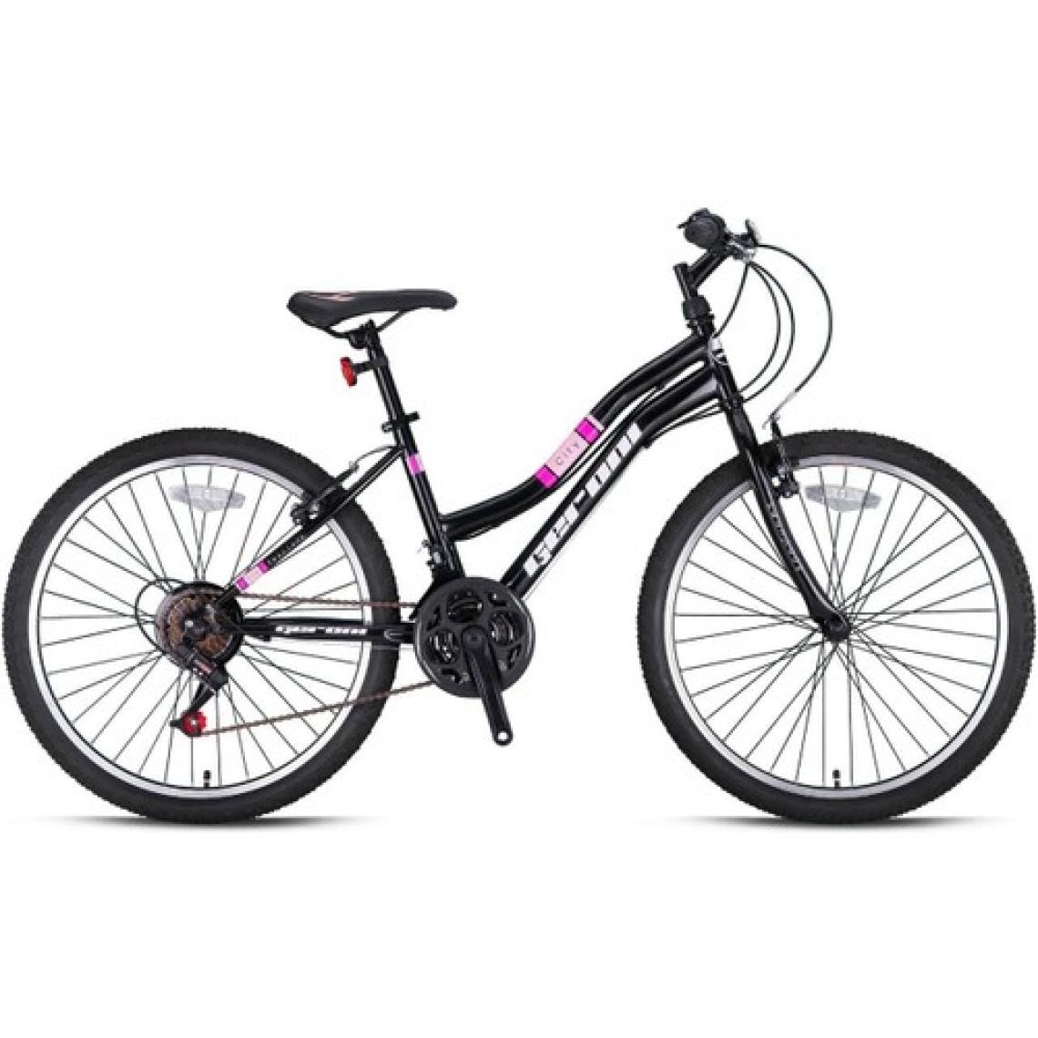 Geroni Kron Swan Lady - 24 Mtb - 14 - 21 Vites - V.b. - Siyah-Ekru/mor