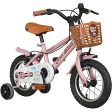 CESA BİSİKLET Cesa Bikes Coffee Collectıon 12 Jant Özel Kabartma Etiket 2-4 Yaş Pastel Pembe Çocuk Bisikleti