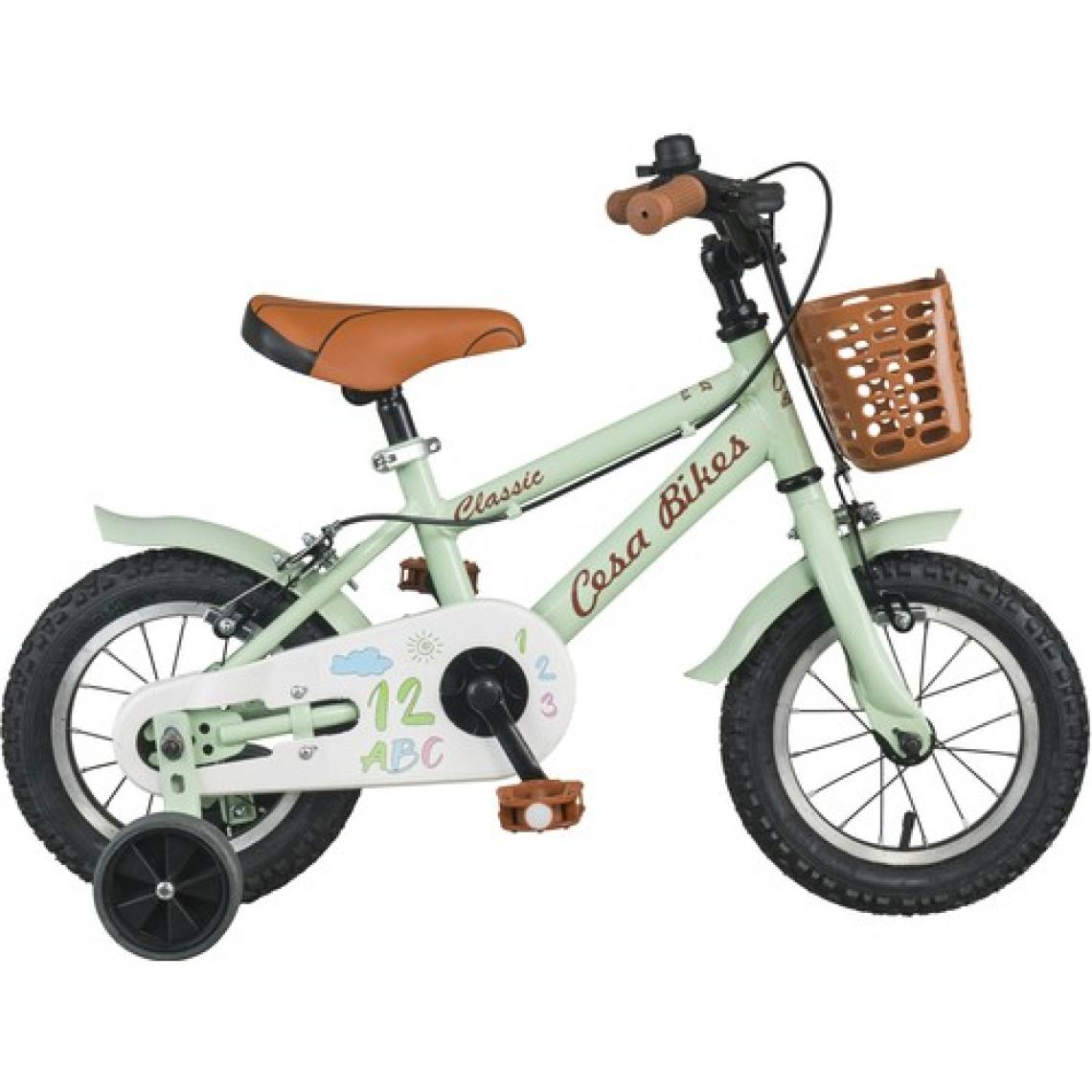 CESA BİSİKLET Cesa Bikes Coffee Collectıon 12 Jant Özel Kabartma Etiket 2-4 Yaş Pastel Yeşil Çocuk Bisikleti